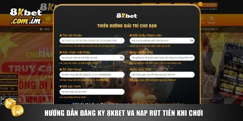 Trang chủ 40 8kbet thiết kế quy trình đăng ký – nạp – rút đơn giản